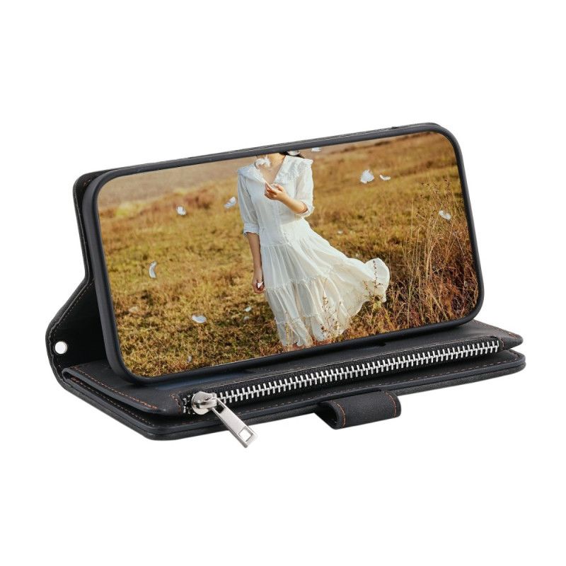 Leren Hoesje Xiaomi Redmi Note 15 Pro Plus 5g Gewatteerd Design