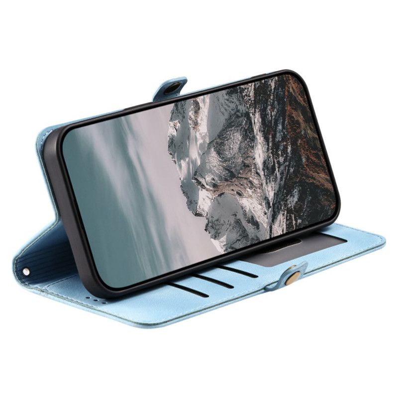 Leren Hoesje Xiaomi Redmi Note 15 Pro Plus 5g Mandala Suède-effect Bescherming Hoesje