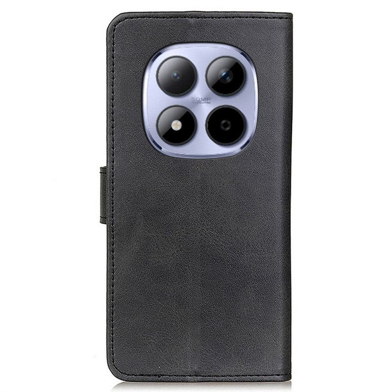 Leren Hoesje Xiaomi Redmi Note 15 Pro Plus 5g Mat Kunstleer Bescherming Hoesje