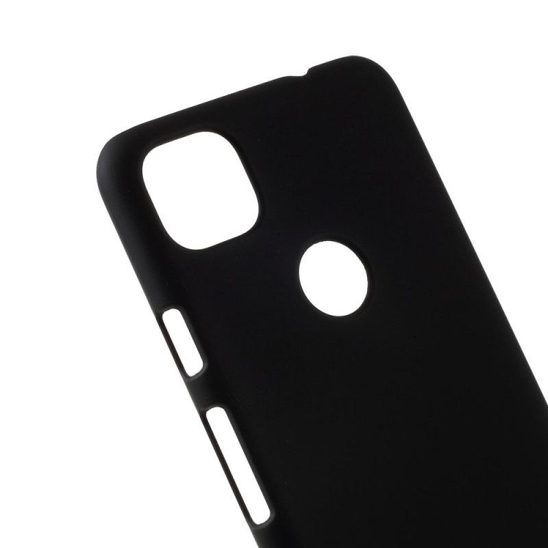 Hoesje Google Pixel 4a Wit Zwart Klassieke Bakwagen