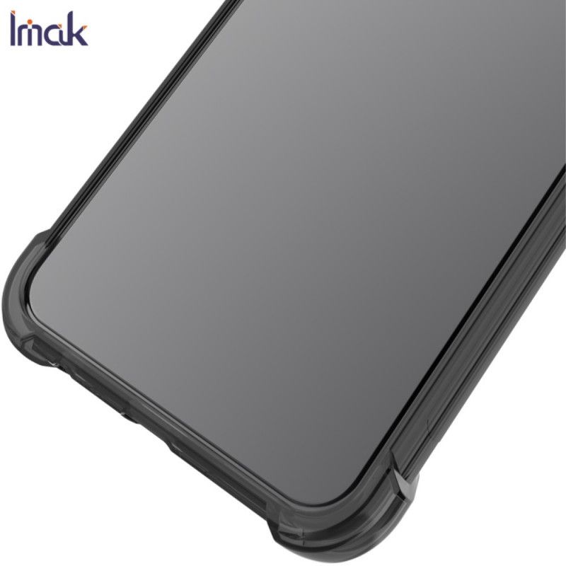 Hoesje voor Google Pixel 4a Transparant Grijs Transparant Zijdeachtig Imak
