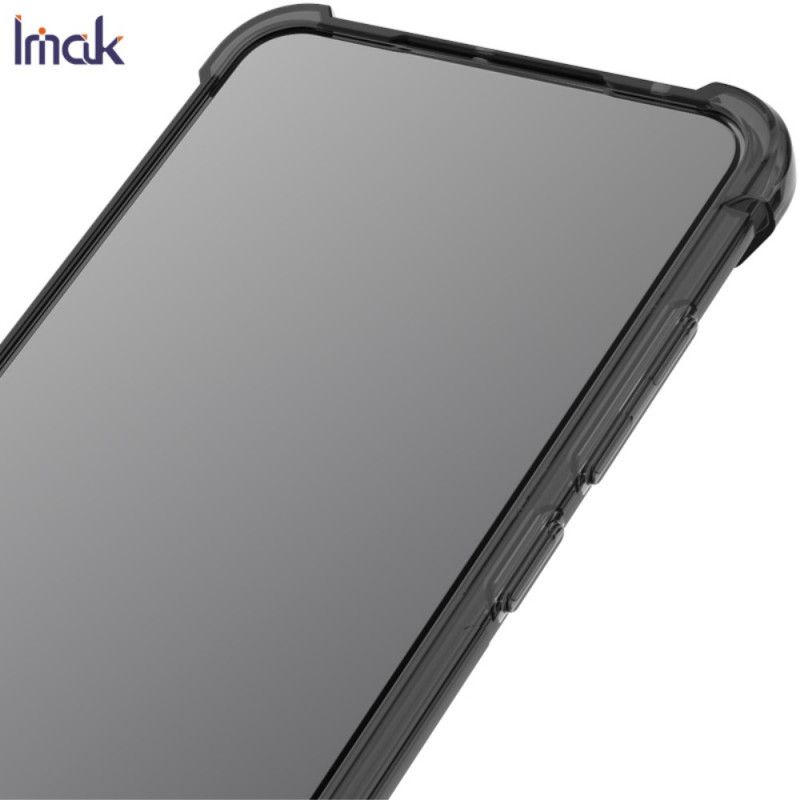 Hoesje voor Google Pixel 4a Transparant Grijs Transparant Zijdeachtig Imak