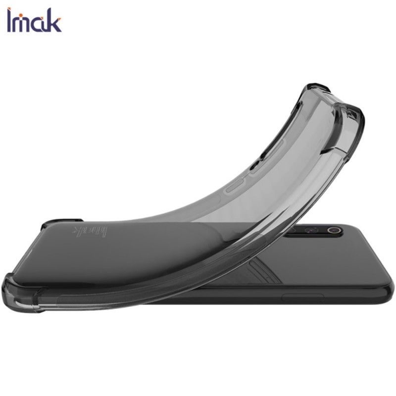 Hoesje voor Google Pixel 4a Transparant Grijs Transparant Zijdeachtig Imak