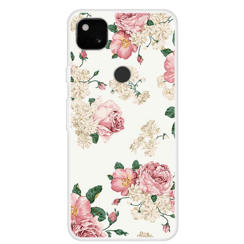 Hoesje voor Google Pixel 4a Vrijheidsbloemen