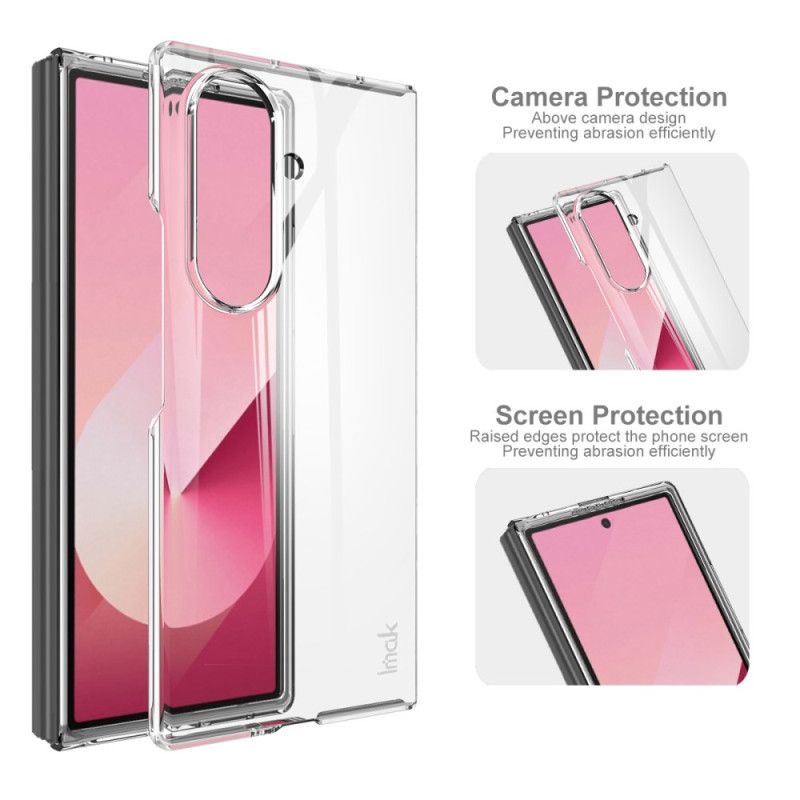 Case Hoesje Samsung Galaxy Z Fold 7 Telefoonhoesje Crystal Case Ii Pro Imak