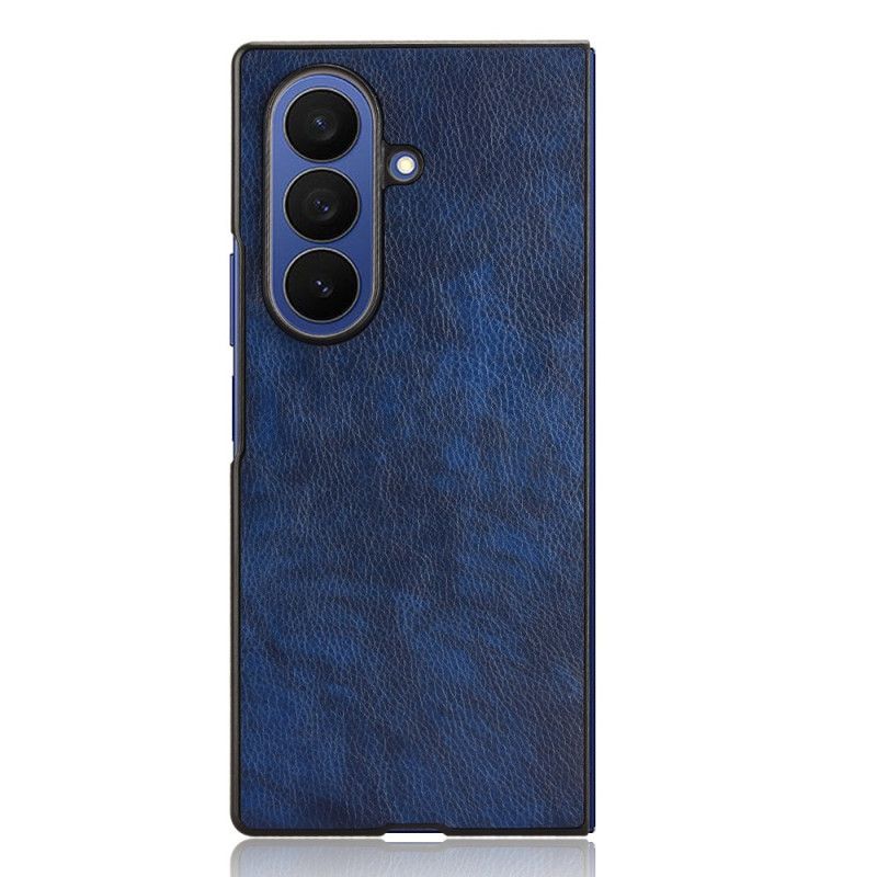 Case Hoesje Samsung Galaxy Z Fold 7 Telefoonhoesje Leerlook