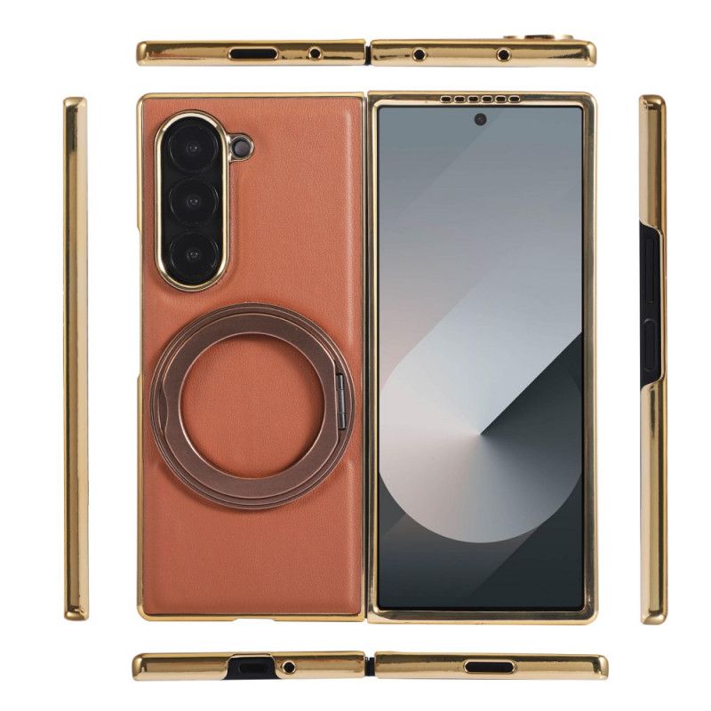 Case Hoesje Samsung Galaxy Z Fold 7 Telefoonhoesje Magnetische Standaard