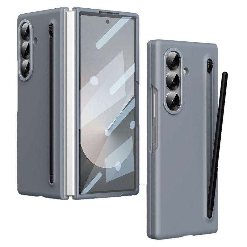 Case Hoesje Samsung Galaxy Z Fold 7 Telefoonhoesje Schermbeschermer Van Gehard Glas En Stylus