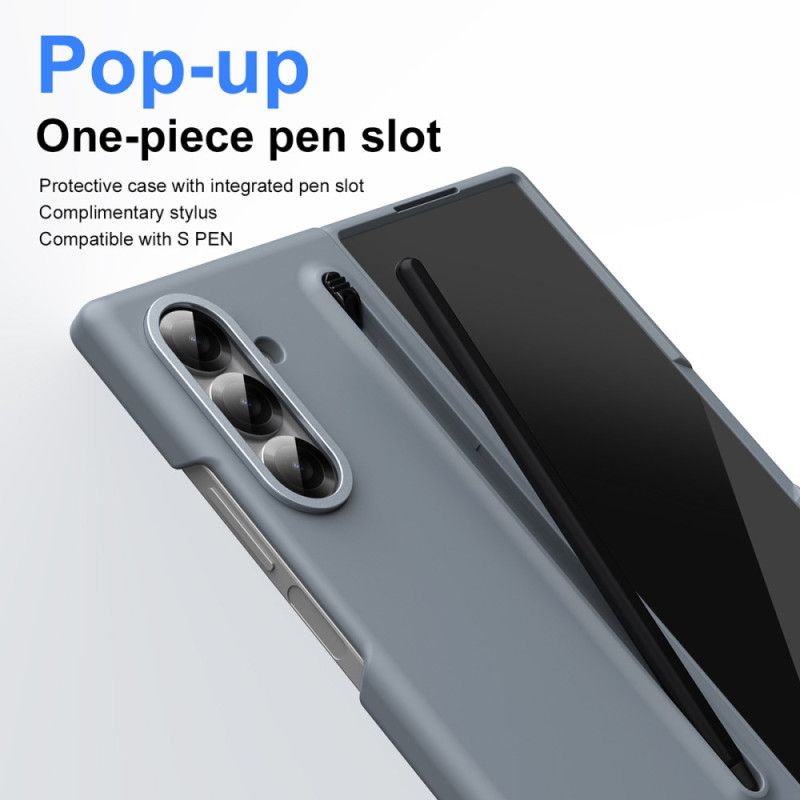 Case Hoesje Samsung Galaxy Z Fold 7 Telefoonhoesje Schermbeschermer Van Gehard Glas En Stylus