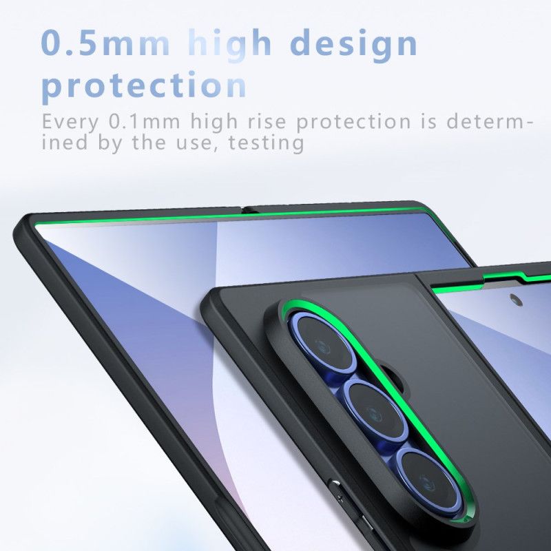 Case Hoesje Samsung Galaxy Z Fold 7 Telefoonhoesje Schokbestendig En Transparant