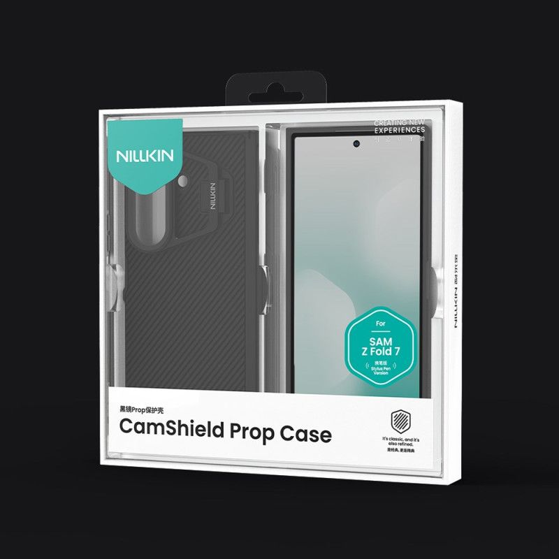 Cover Hoesje Samsung Galaxy Z Fold 7 Telefoonhoesje Camshield Prop Serie Nillkin