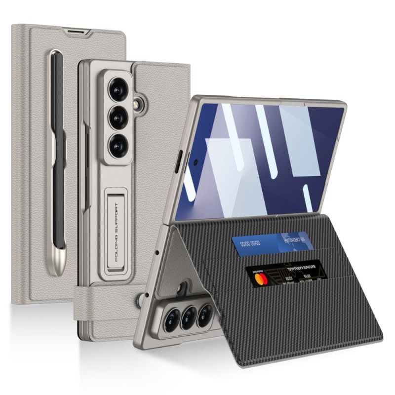 Cover Hoesje Samsung Galaxy Z Fold 7 Telefoonhoesje Gkk Screenprotector En Stylushouder