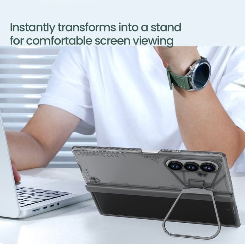 Hoesje Samsung Galaxy Z Fold 7 Iceblade Prop-serie Met Houder En Lensframe