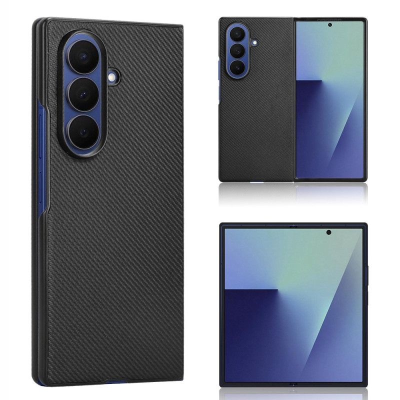 Hoesje Samsung Galaxy Z Fold 7 Klassieke Lederlook Bescherming Hoesje