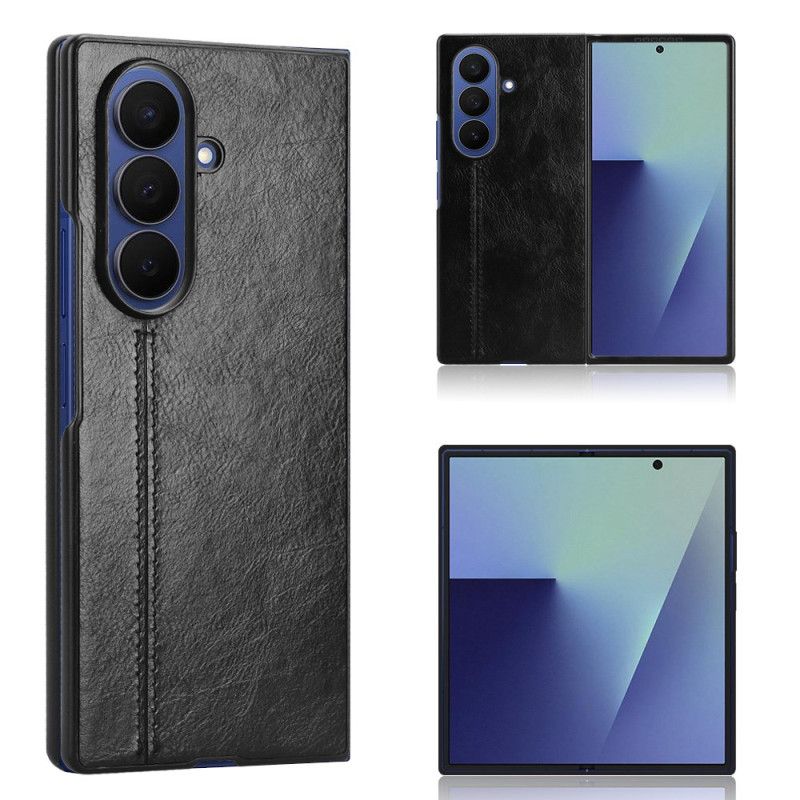 Hoesje Samsung Galaxy Z Fold 7 Lederlook Couture