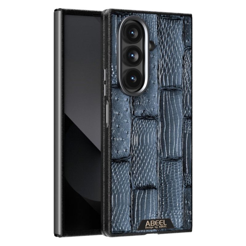 Hoesje Samsung Galaxy Z Fold 7 Magsafe-compatibel Abeel Met Reliëf Bescherming Hoesje