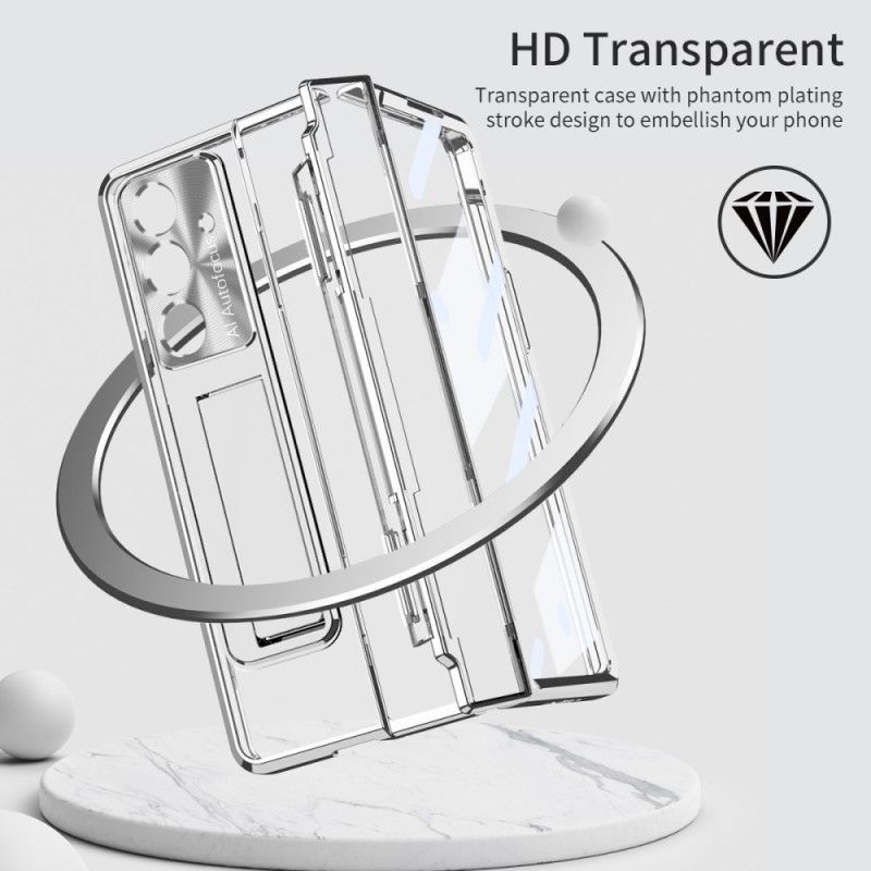 Hoesje Samsung Galaxy Z Fold 7 Magsafe-compatibel Met Standaard En Schermbeschermer Bescherming Hoesje