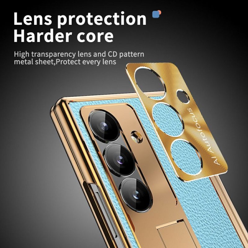 Hoesje Samsung Galaxy Z Fold 7 Premium Ontwerp Met Scharnierbeschermer