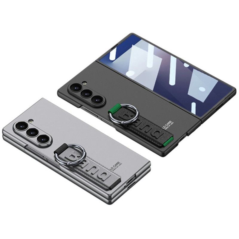 Hoesje Samsung Galaxy Z Fold 7 Ring En Riempje Bescherming Hoesje