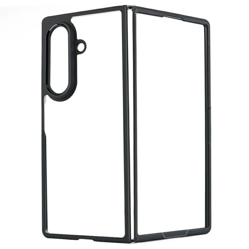 Hoesje Samsung Galaxy Z Fold 7 Schokbestendig Met Transparante Achterkant Bescherming Hoesje