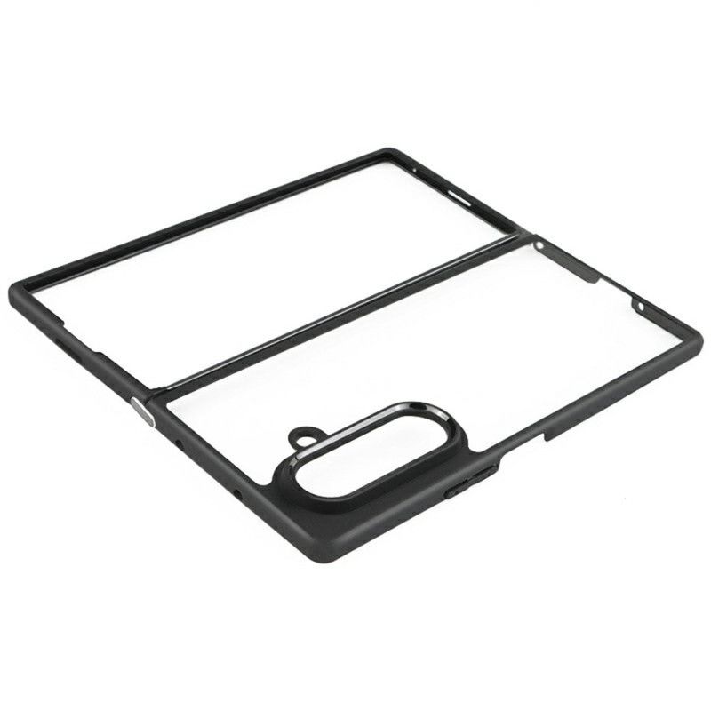 Hoesje Samsung Galaxy Z Fold 7 Schokbestendig Met Transparante Achterkant Bescherming Hoesje