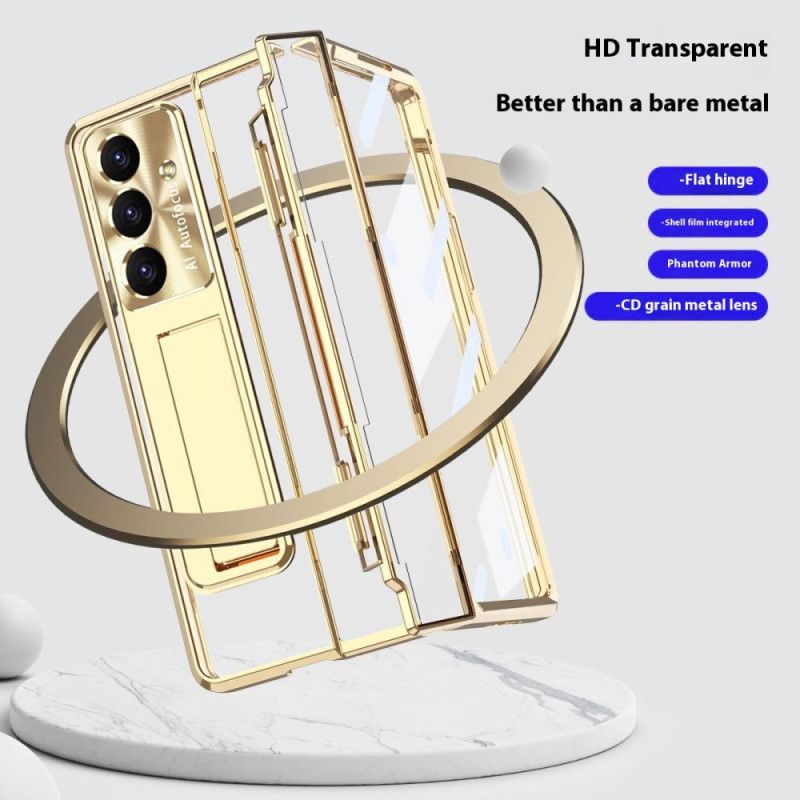 Hoesje Samsung Galaxy Z Fold 7 Standaard En Schermbeschermer Bescherming Hoesje