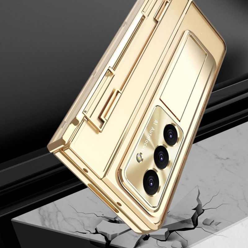 Hoesje Samsung Galaxy Z Fold 7 Standaard En Schermbeschermer Bescherming Hoesje