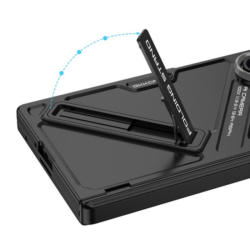 Hoesje Voor Samsung Galaxy Z Fold 7 Gkk Scharnierbeschermer En Standaard