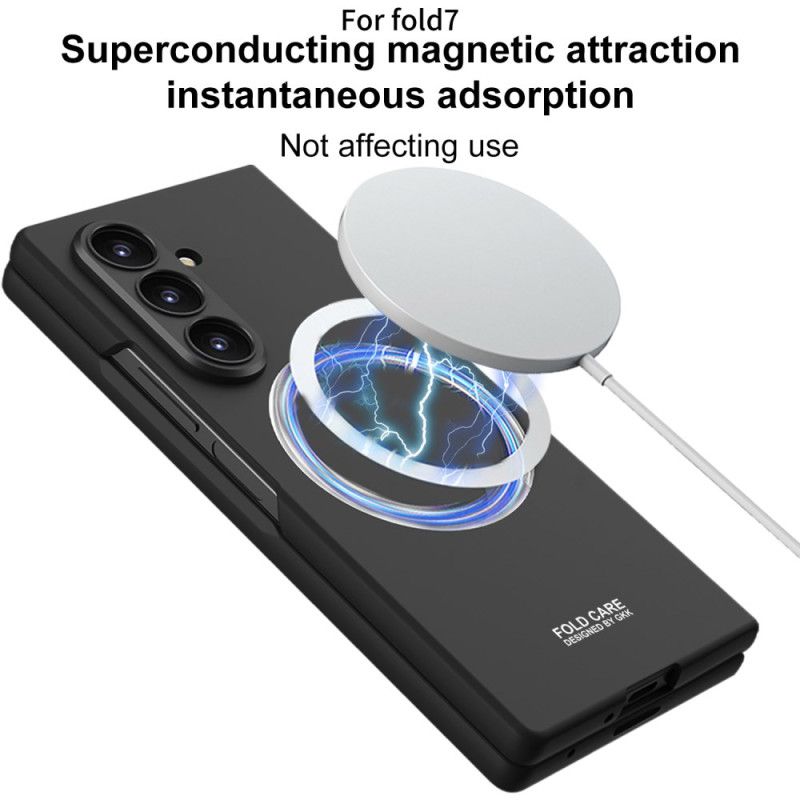 Hoesje Voor Samsung Galaxy Z Fold 7 Magnetische Schermbeschermer Van Gehard Glas