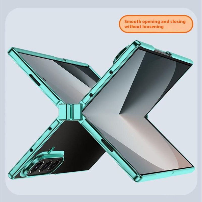 Hoesje Voor Samsung Galaxy Z Fold 7 Metal Effect Scharnier Design
