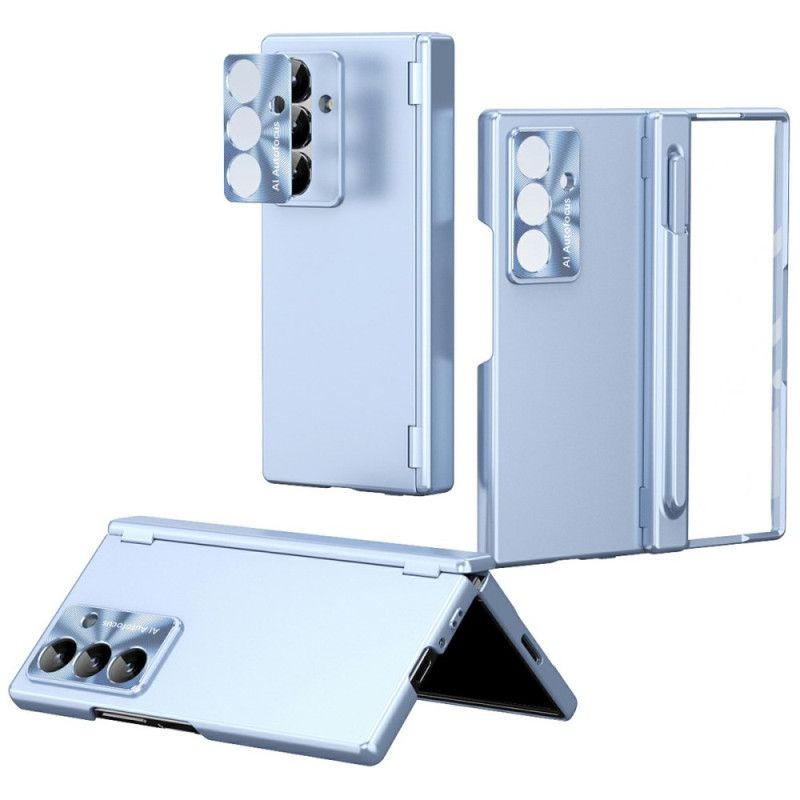 Hoesje Voor Samsung Galaxy Z Fold 7 Schermbeschermer Van Gehard Glas En Stylushouder