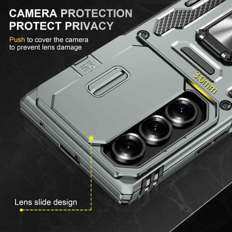 Hoesje Voor Samsung Galaxy Z Fold 7 Ultra-bestendige Lenssteun En -beschermer