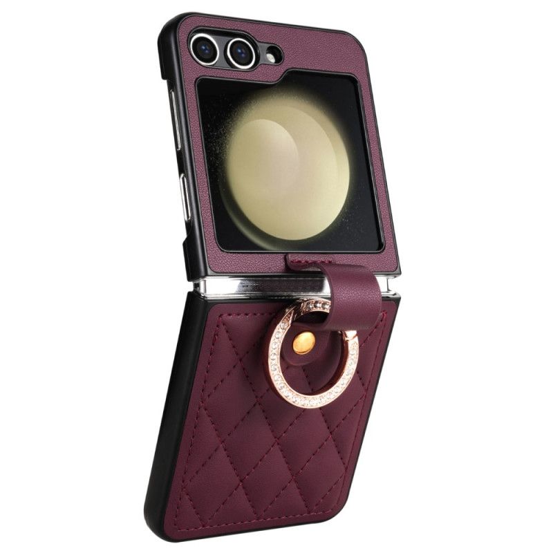 Case Hoesje Samsung Galaxy Z Flip 7 Fe Telefoonhoesje Klassiek Gewatteerd