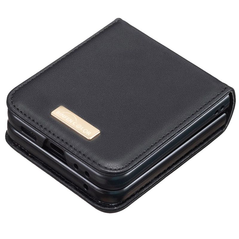 Case Hoesje Samsung Galaxy Z Flip 7 Fe Telefoonhoesje Klassieke Binfen-kleur