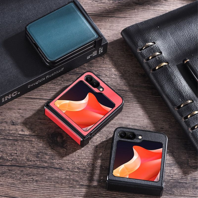 Case Hoesje Samsung Galaxy Z Flip 7 Fe Telefoonhoesje Ultradun Kunstleer