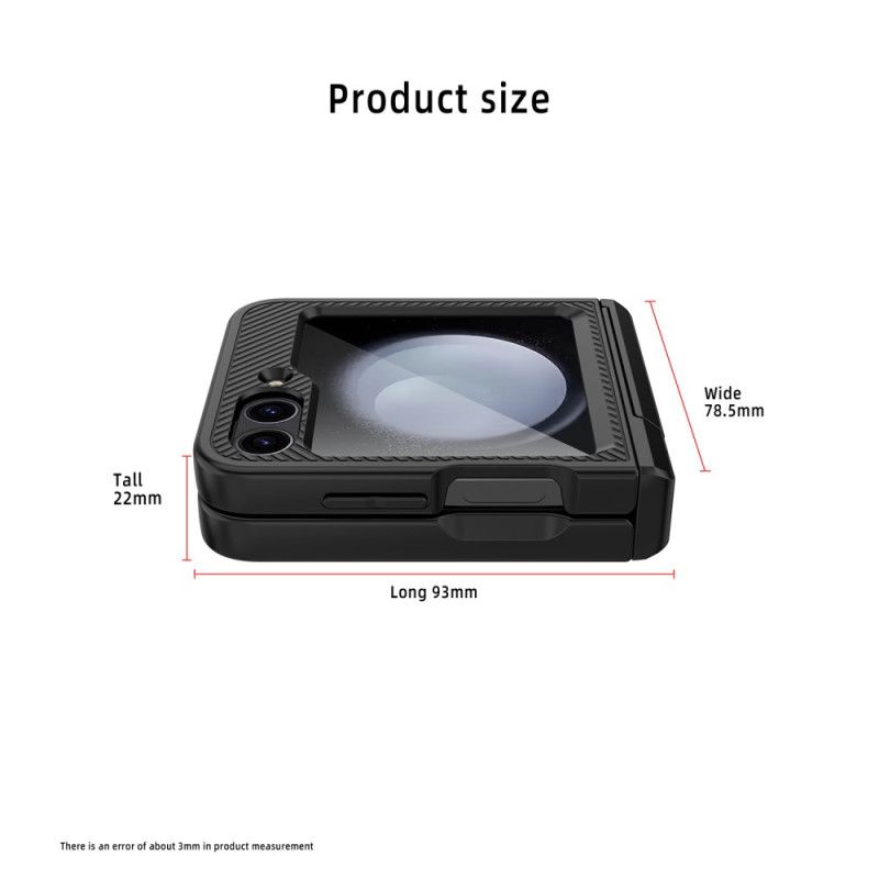 Cover Hoesje Samsung Galaxy Z Flip 7 Fe Telefoonhoesje Plus-design