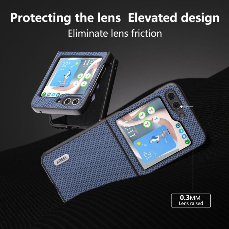 Hoesje Samsung Galaxy Z Flip 7 Fe Abeel Koolstofvezeldesign