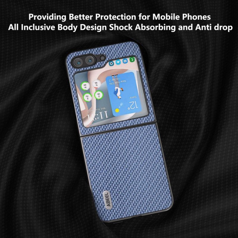 Hoesje Samsung Galaxy Z Flip 7 Fe Abeel Koolstofvezeldesign