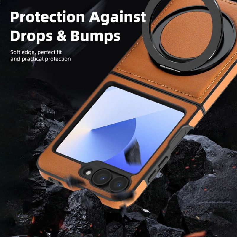 Hoesje Samsung Galaxy Z Flip 7 Fe Compatibele Ringhouder Magsafe