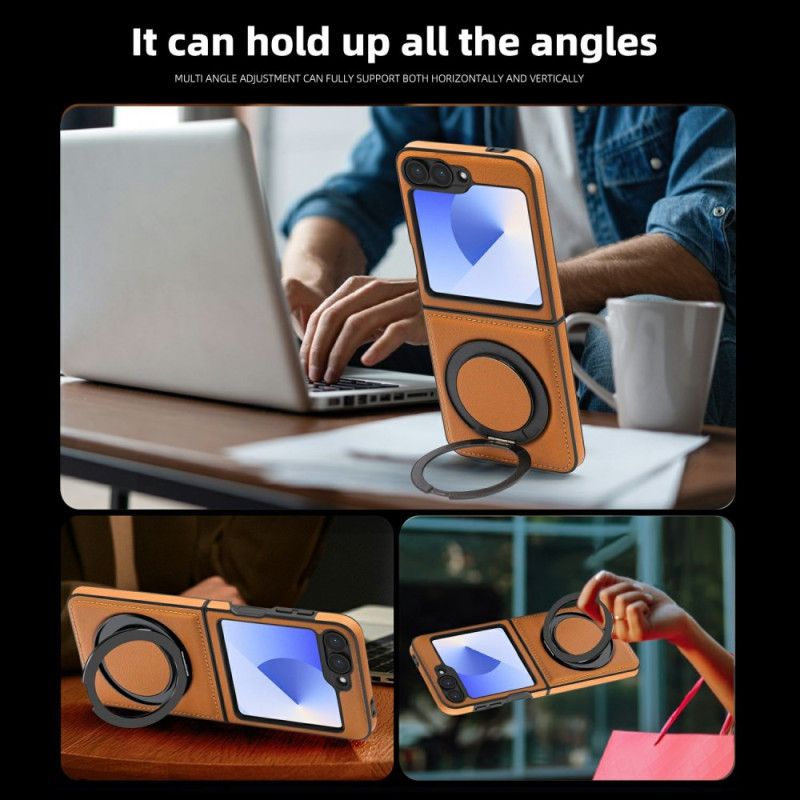 Hoesje Samsung Galaxy Z Flip 7 Fe Compatibele Ringhouder Magsafe