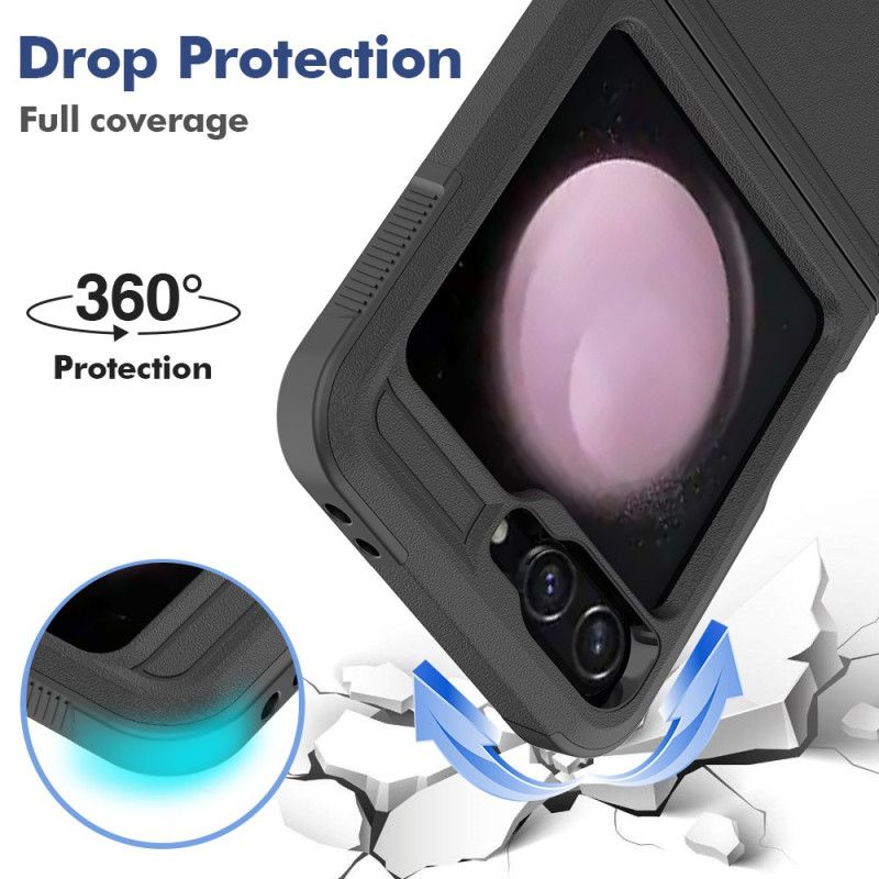 Hoesje Samsung Galaxy Z Flip 7 Fe Effen Versterkt