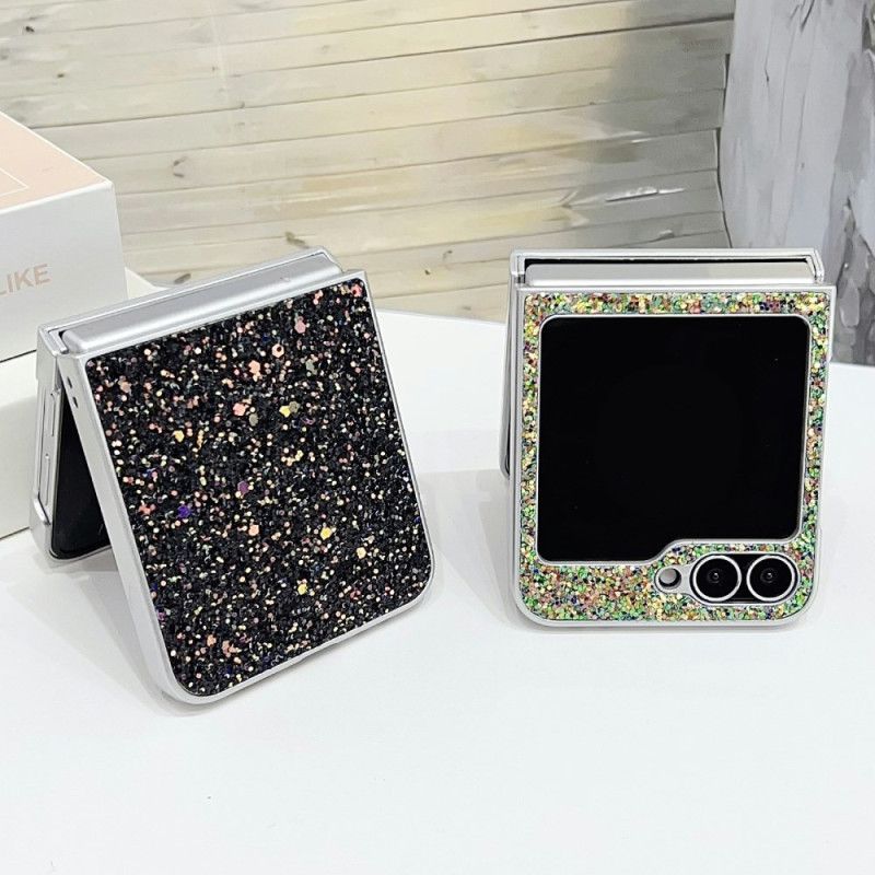 Hoesje Samsung Galaxy Z Flip 7 Fe Glitterdesign