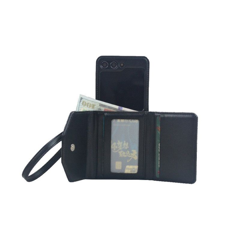 Hoesje Samsung Galaxy Z Flip 7 Fe Kaarthouder En Riem