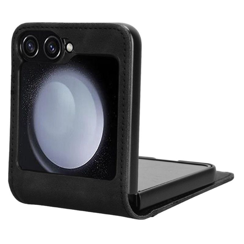 Hoesje Samsung Galaxy Z Flip 7 Fe Kaarthouder In Leren Stijl Bescherming Hoesje