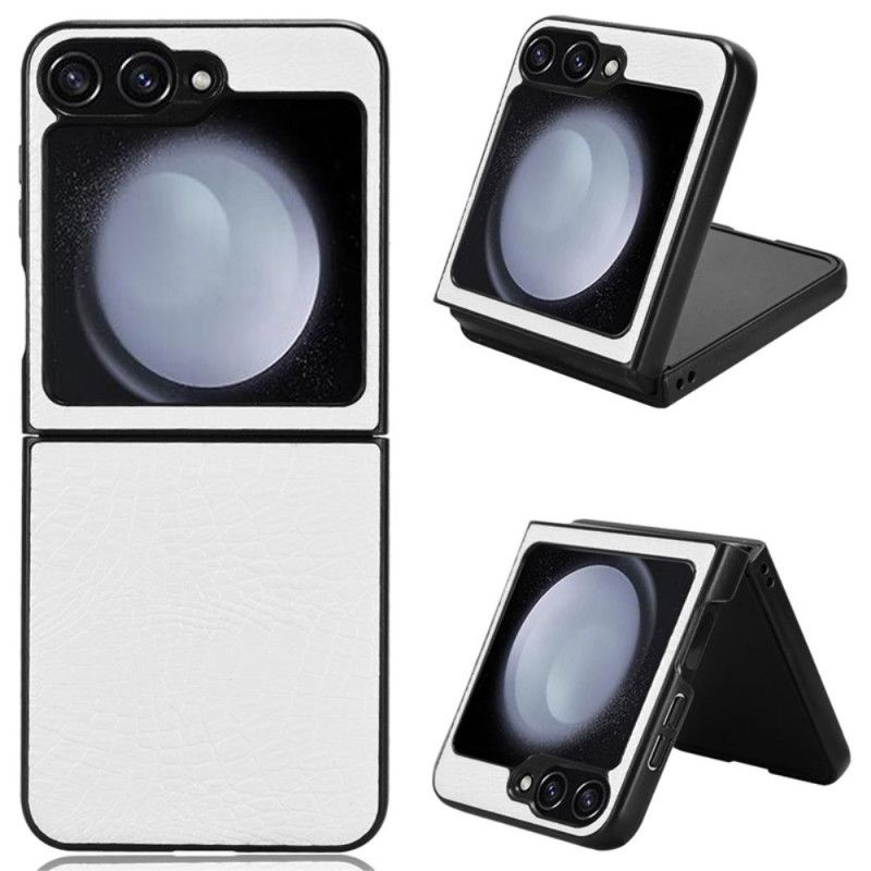 Hoesje Samsung Galaxy Z Flip 7 Fe Krokodillenleerstructuur