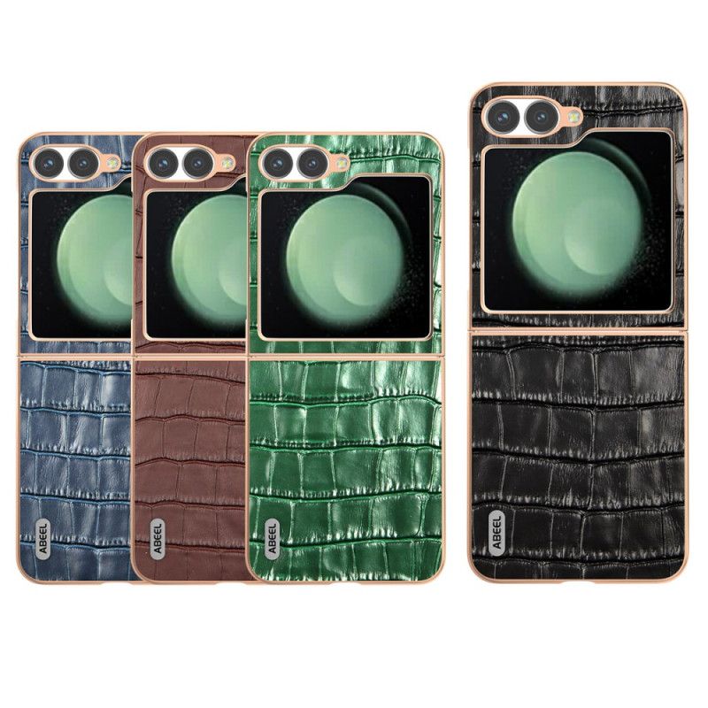 Hoesje Samsung Galaxy Z Flip 7 Fe Krokodillenstijl