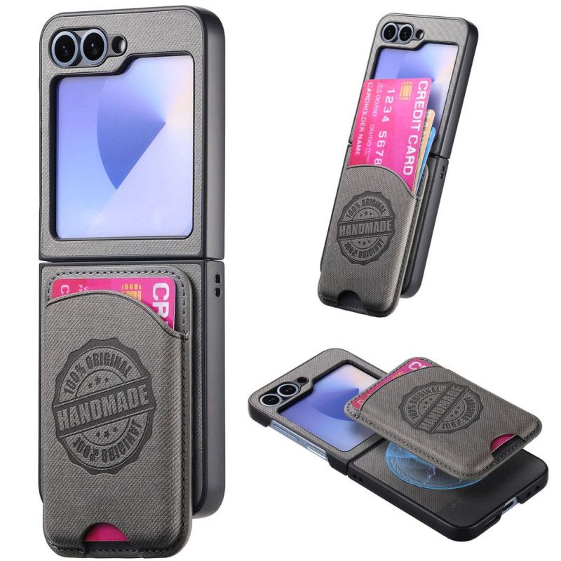 Hoesje Samsung Galaxy Z Flip 7 Fe Magsafe-compatibele Afneembare Kaarthouder