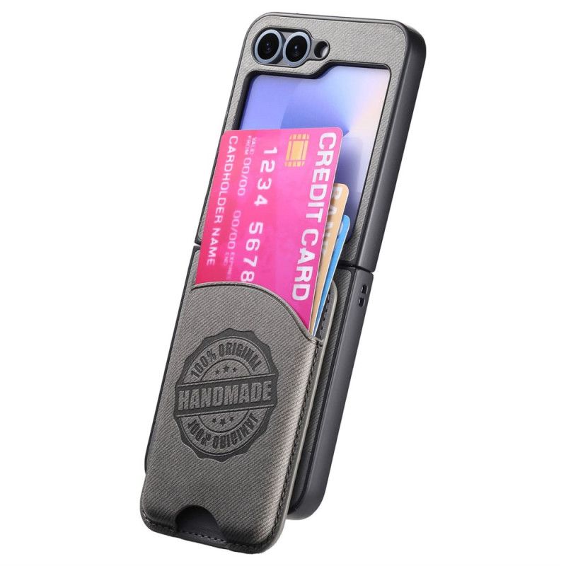 Hoesje Samsung Galaxy Z Flip 7 Fe Magsafe-compatibele Afneembare Kaarthouder