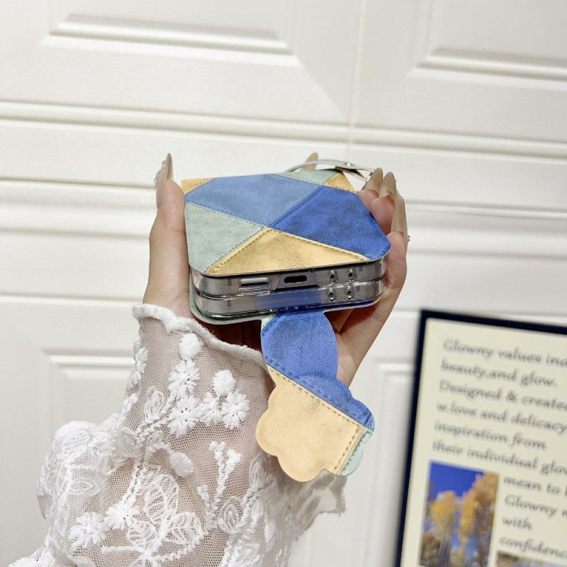 Hoesje Samsung Galaxy Z Flip 7 Fe Retro Met Kattenpootsluiting