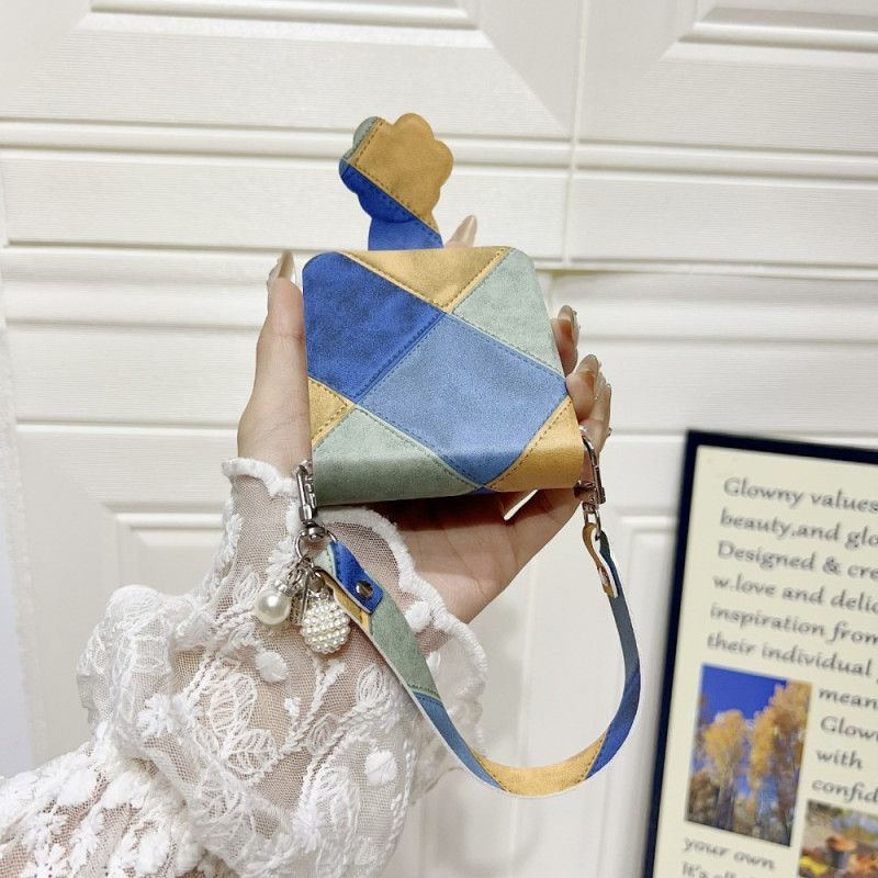 Hoesje Samsung Galaxy Z Flip 7 Fe Retro Met Kattenpootsluiting